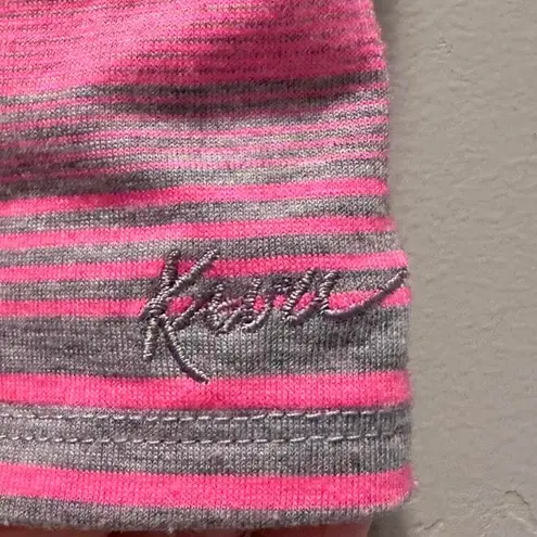 KAVU Pink & Gray Striped Mini Dress Size XS