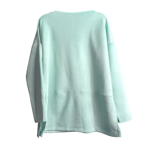 Scarlett Green Oversized Sweatshirt Relaxed Fit