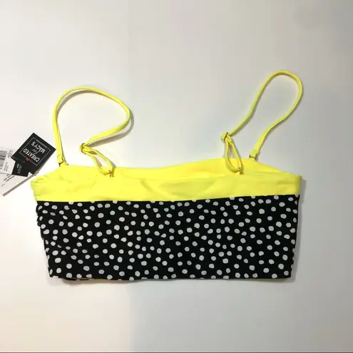 California Waves reversible bandeau swim top Lg