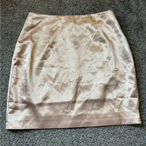 Meshki  Satin Mini Skirt - Image 1