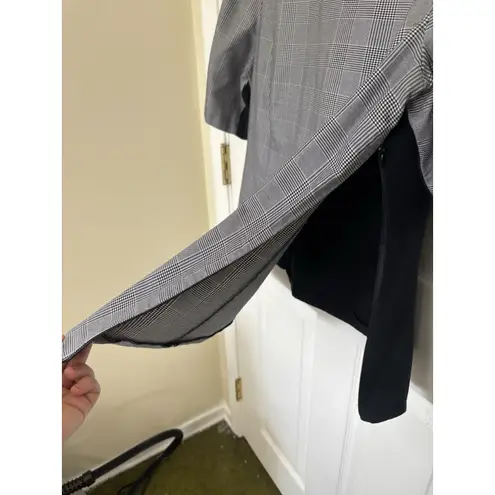 Brooks Brothers 346 Houndstooth Print Blouse Women’s Size 16 Classic Old Money