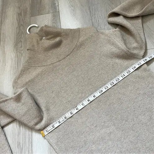 Nanushka Turtleneck Dress canaan knit midi womens Beige (xsmall) wool minimalist Size XS