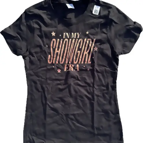 NWT “In My Showgirl Era” Graphic Tee Black XS