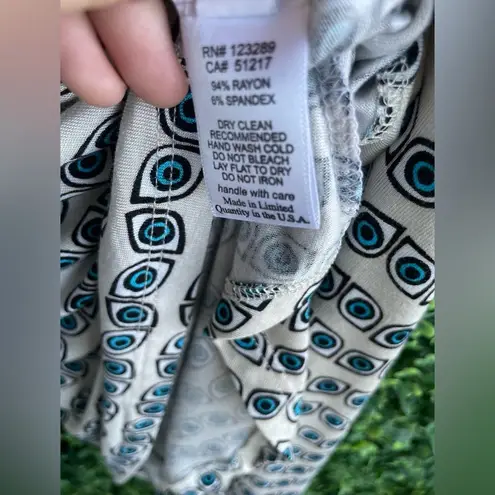 Lauren Moshi - Zena Deep Back All Over Evil Eye Tank - NWT | Oversized -Soft