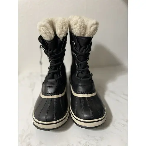 Sorel  Women's Winter Carnival Boot Waterproof Black Stone Size 8 US 1855081 Shoe