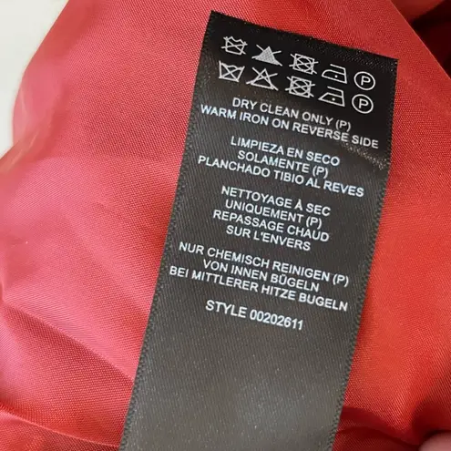 City Chic Blazer Essence Longline Jacket Rust Orange-Red Sz 24/XXL NWT Oversized