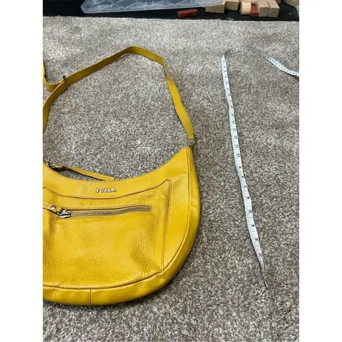 Furla  vintage hobo yellow bag