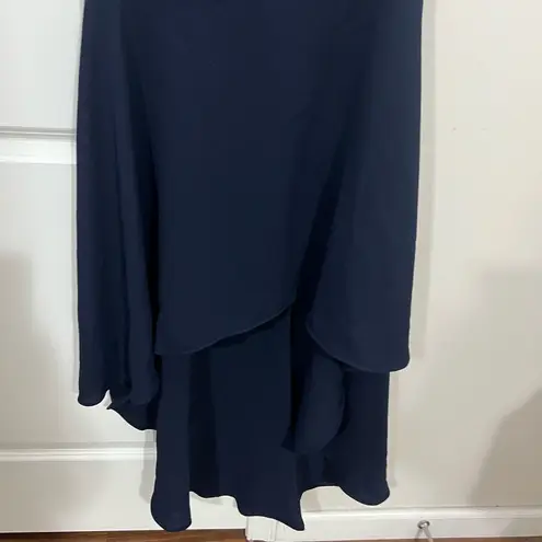 Monique Lhuillier ML Navy Blue Love No One Gown Size 6 US $465