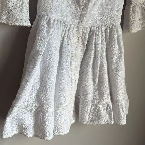 Agua Bendita Agua By Cedro Lace Bustier Mini Dress Small