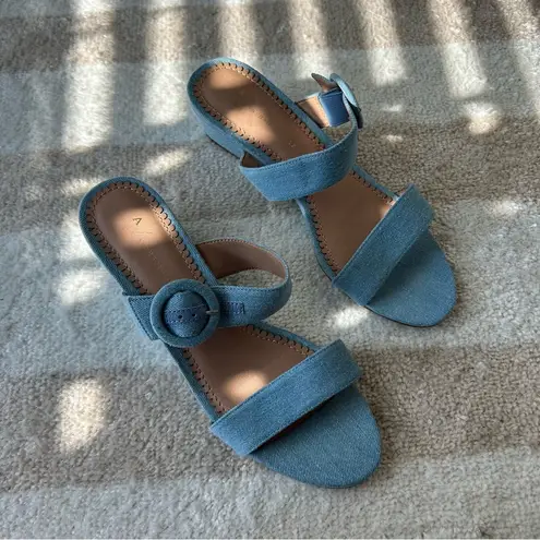 Anthropologie  Lucille Wedge Sandals