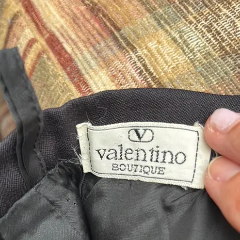 Valentino Garavani Valentino black Midi Pencil Skirt for Work