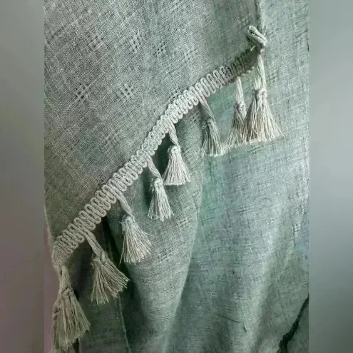 Source Unknown Kimono/Coverup Tassel Open Front (62)