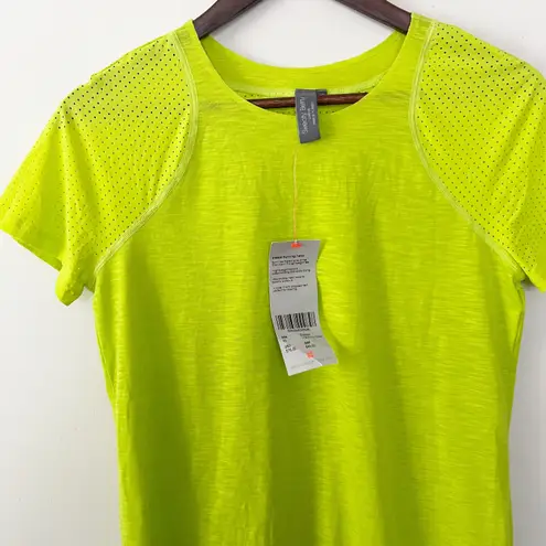 Sweaty Betty Breeze Running T-shirt in Lime Punch Green NEW Size XS MSRP 75$