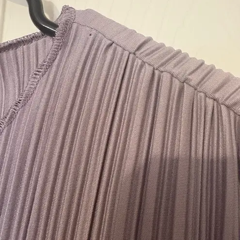 ANINE BING Melanie Dress purple size large new