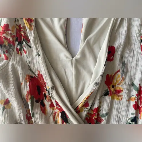 One ❤️ Clothing Jump Suit Under‎ Shorts Elastic Waist Size S - Image 4