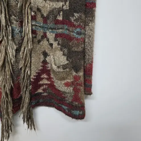 Denim & Supply Ralph Lauren Ralph Lauren Denim Supply M Sweater RRL Polo Cardigan Southwestern Aztec Fringe