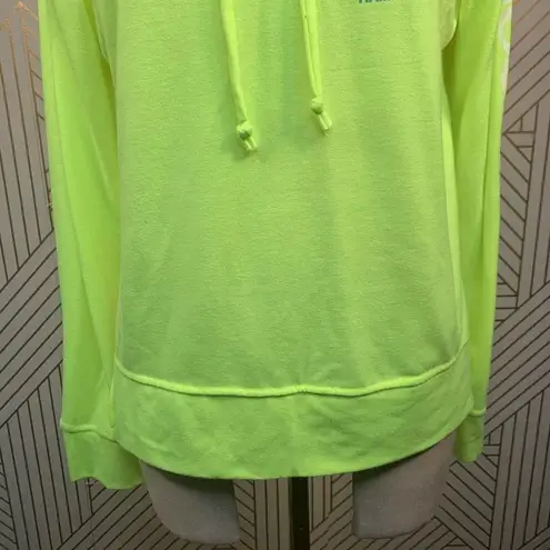 SoulCycle Neon Green Hamptons Skull Logo Hoodie