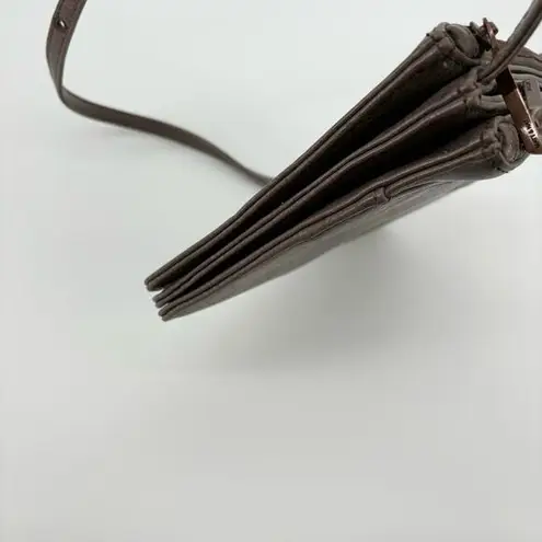 Matt & Nat Taupe Vegan Leather Crossbody Handbag Gray