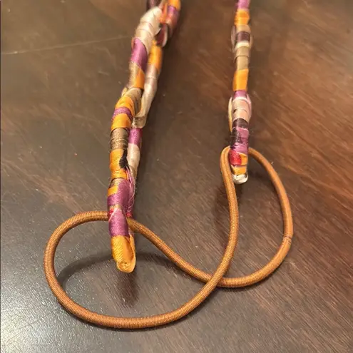 Vibrant Red and Orange Headband