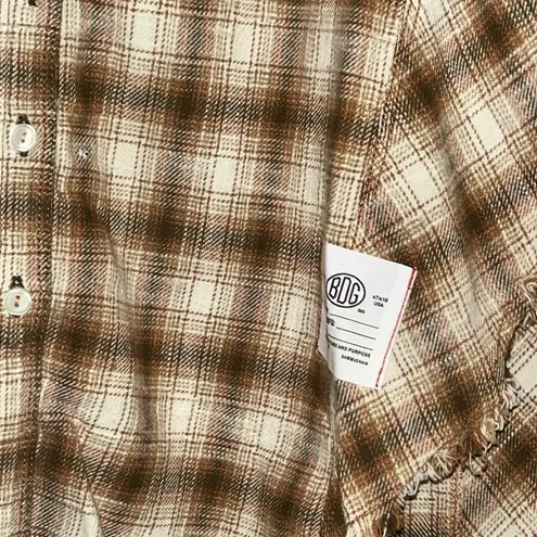 BDG  Brixton Flannel Button Down Shirt