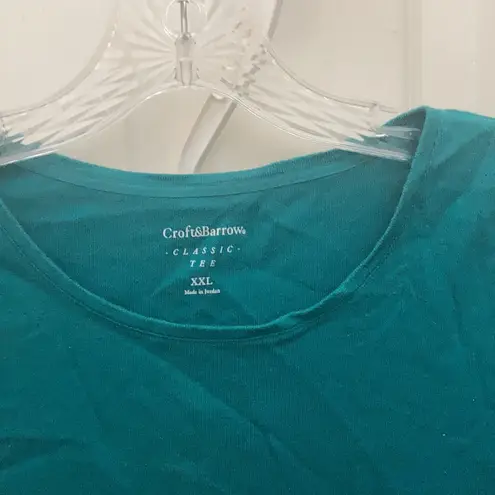 Croft & Barrow FINAL MARKDOWN  classic tee xxl