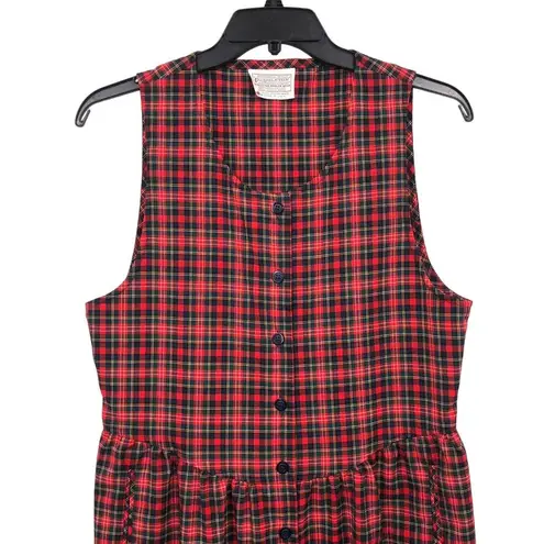 Pendleton Vintage Dress Womens L? Used Plaid Sleeveless