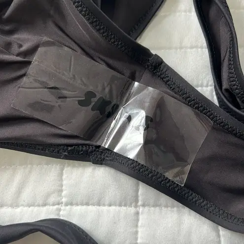 SKIMS STRAPLESS MONOKINI IN ONYX BLACK SIZE 2X NWT