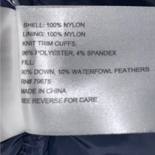 Women's Michael Kors M long, down, puffer coat. Black Puffer Coat Size M