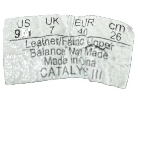 Ryka Catalyst 3 Nitracel Women's Black Leather/Fabric Upper Shoes 9M Nice Cond