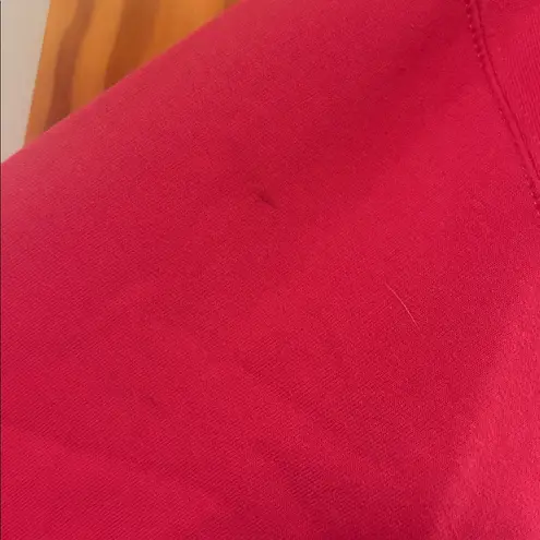 The Hamptons Tennis Pink Fleece Vintage Style Oversized Crewneck Sweatshirt XL