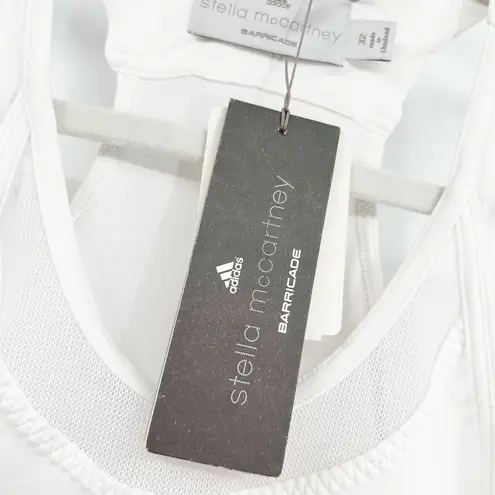 NWT Adidas x Stella McCartney Womens Barricade Tennis Workout Tank Top Size XS White