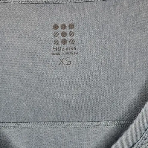 Title Nine Hiolani V Neck Dress w/side pockets Teal Size XS