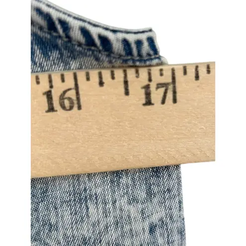 NWT Thread & Supply Acid Wash Carmel Midi Spaghetti Strap Slip Dress Medium Blue