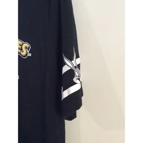 Looney Tunes XXL Jersey Tee Black Tweety Bugs Daffy Taz Sylvestor