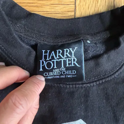 Harry Potter and the Cursed Child Black Voldemort Sweatshirt, Sz S Unisex