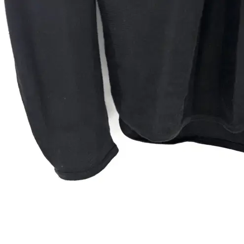 Michael Kors Lightweight Pullover Hoodie Black with Gold Accents Size XL