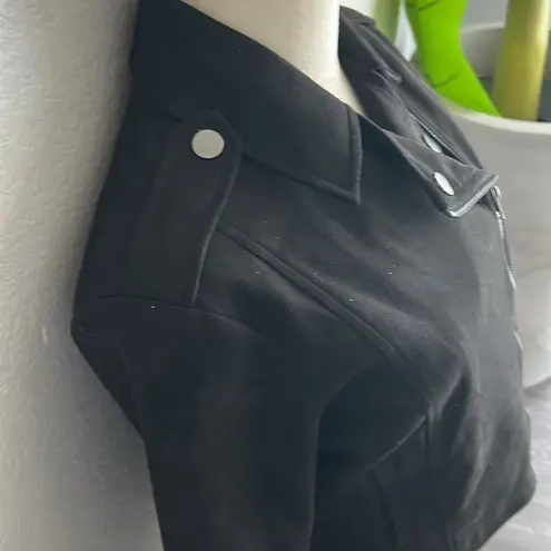 STEVE MADDEN BB DAKOTA BY Your Baby Faux Suede Jacket, Black, Size Small, NWOT Black