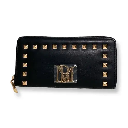 Badgley Mischka NWT Black Vegan Leather Wallet