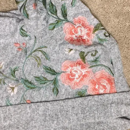 I.N.C. embroidered sweater wrap. NWOT Gray