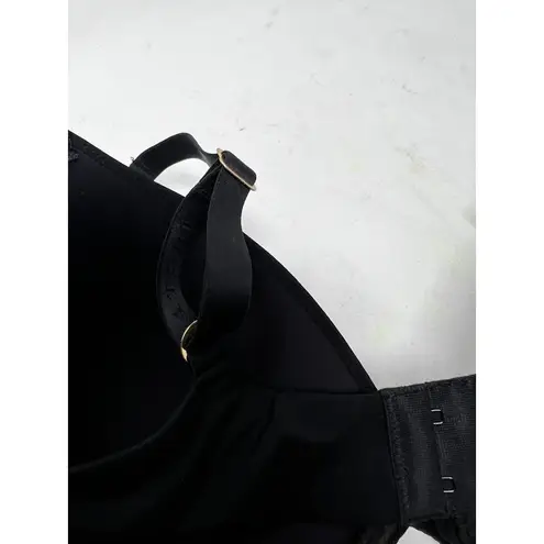 Natori Women's Pure Luxe Wireless Contour Underwire Bra Solid Black Size 36D - Image 9