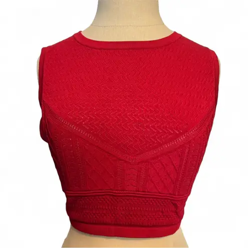 Babaton Aritzia Pointelle sweater tank size M