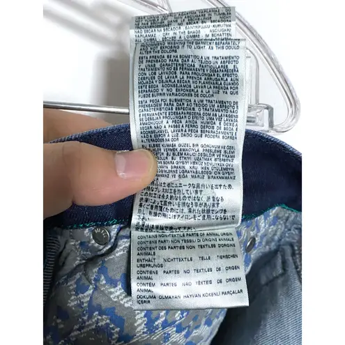 Diesel Jeans Getlegg Slim Skinny Low Waist Womens 27 Distressed Whiskered Grunge