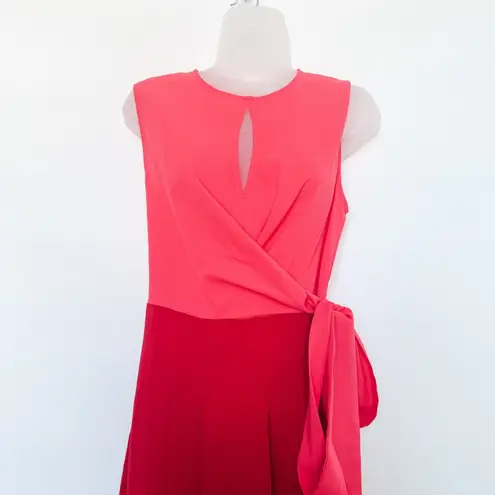 Anthropologie Mare Mare Womens Dress Size S Pink Pietra Colorblock Midi Romantic