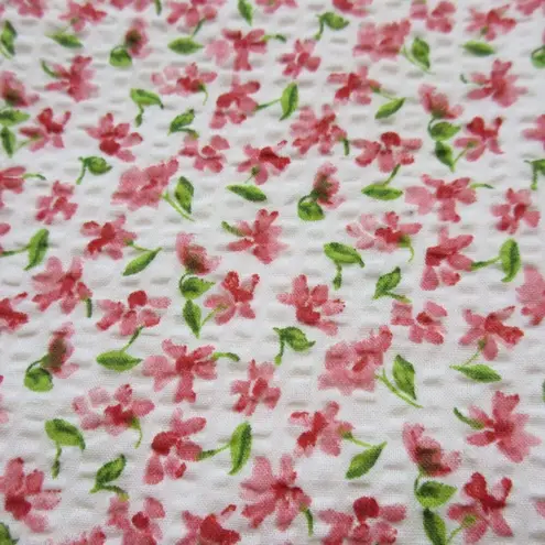 NWT Tuckernuck Hyacinth House Clemons Mini Textured Floral Puff Sleeve Dress S Pink