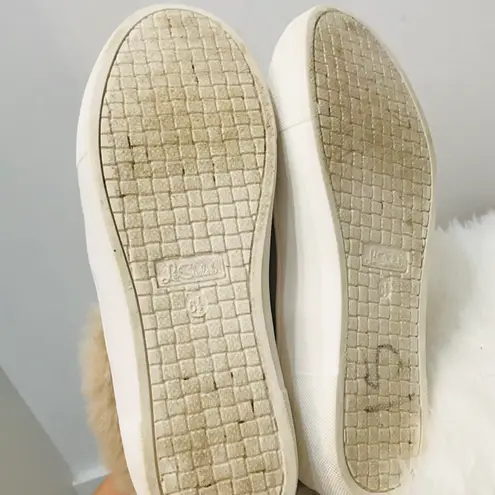 Boutique fur lined slip on sneaker sz 6.5.