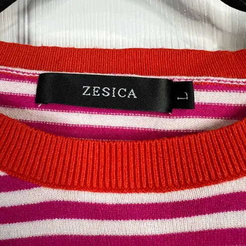 Zesica women’s striped pullover sweater