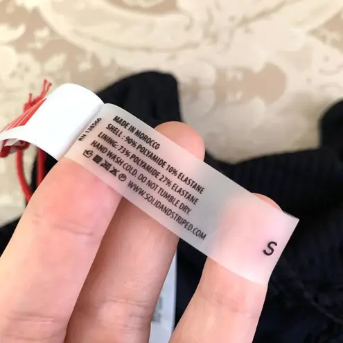 Solid & Striped The Rooney Bikini Bottoms In Black