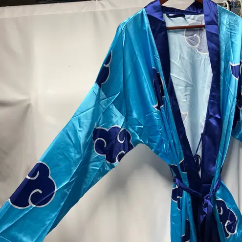 Oh My Senpai x Dream Con Blue Akatsuki Cloud Robe Kimono Cosplay Anime 2XL Size 2X