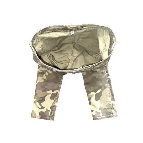 Seven7 Utility Ankle Skinny Fit Jeans Concrete Camouflage Denim Pants Soft Sz 1