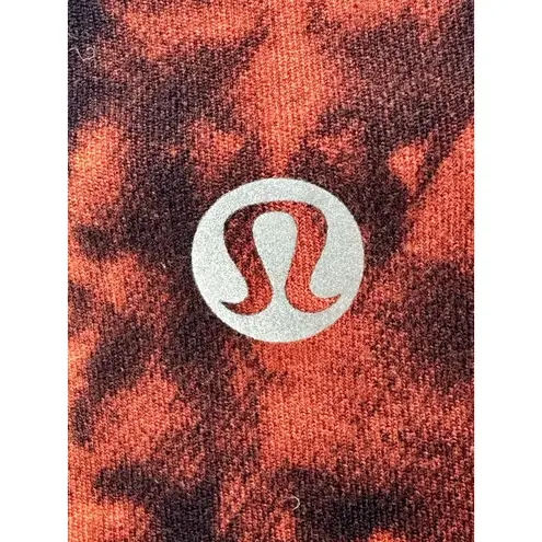 Lululemon Align Pant II 25" Game Day Red Black Tie Dye Multi Size 6 EUC!!! - Image 4